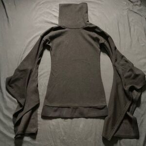 NWT Killstar Arcadia Knit Dress Black Bell Sleeve Discontinued Style Size Small